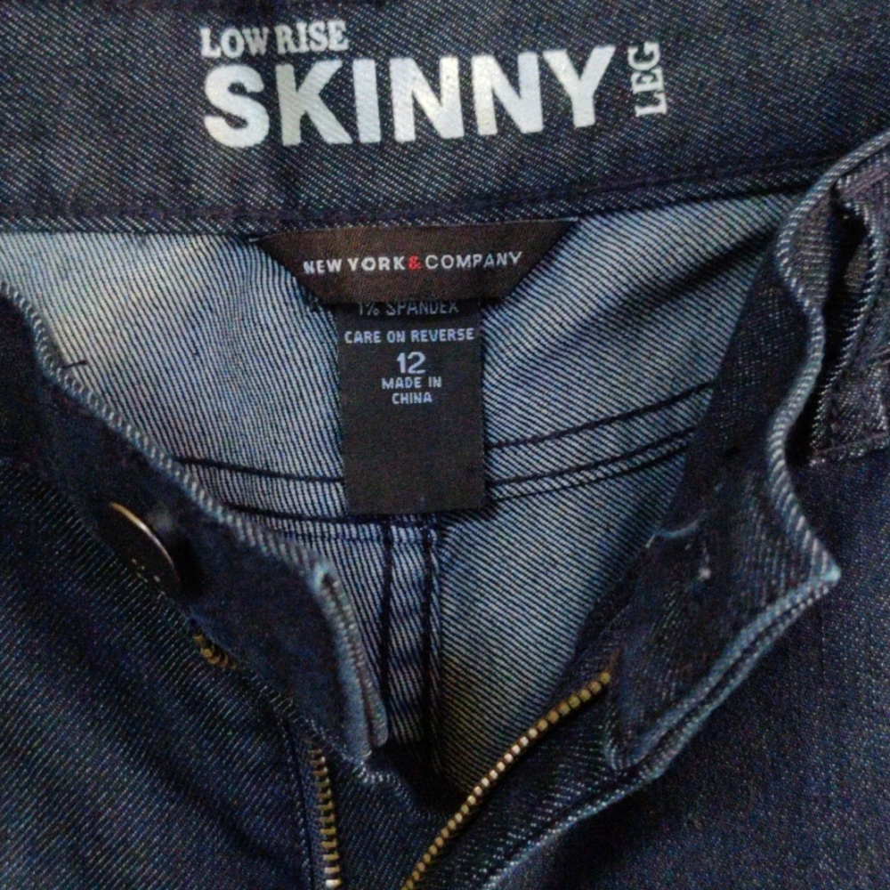 NY&CO Low Rise Skinny Jean NWOT